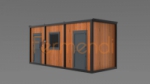 MC05 WOOD CONTAINER