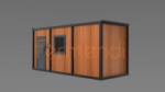 MC06 WOOD CONTAINER