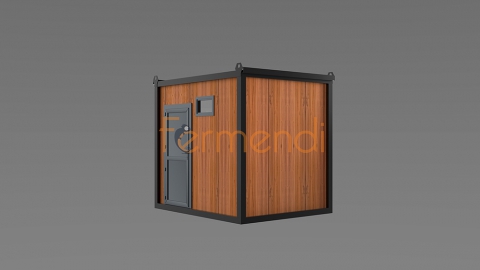 SC03 WOOD CONTAINER