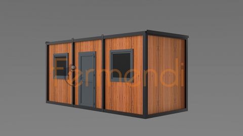 MC09 WOOD CONTAINER